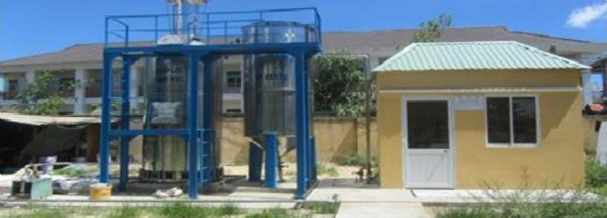 Hệ thống xử lý nước thải bằng phương pháp lọc sinh học nhỏ giọt thông khí tự nhiên IET-BF
